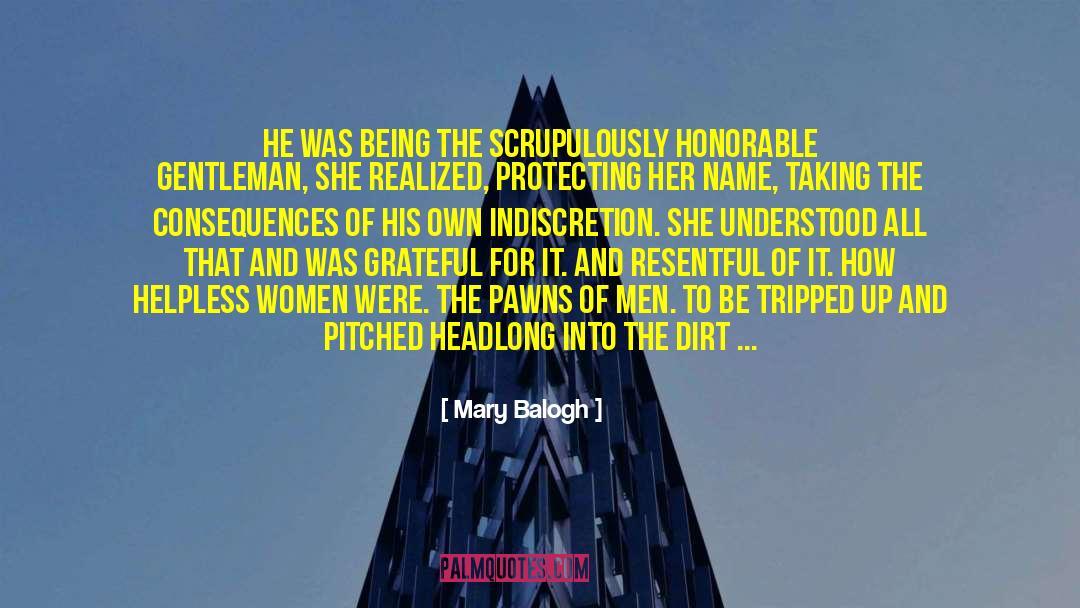 Indiscretion quotes by Mary Balogh