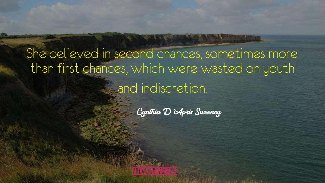 Indiscretion quotes by Cynthia D'Aprix Sweeney