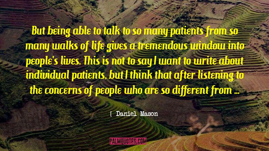 Individual Achievement quotes by Daniel Mason