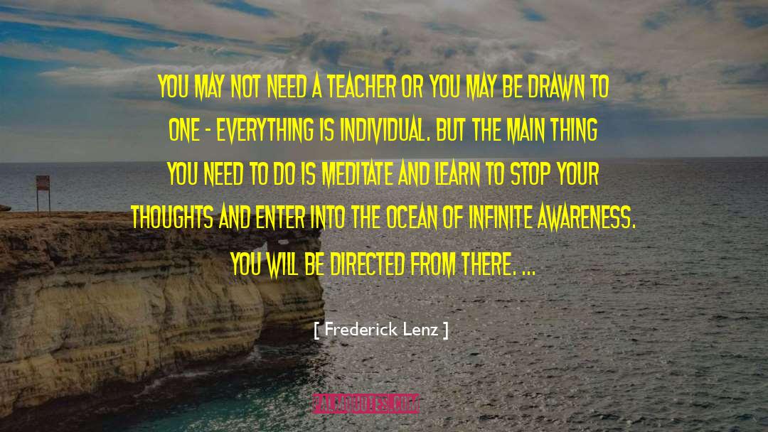 Individual Choice quotes by Frederick Lenz