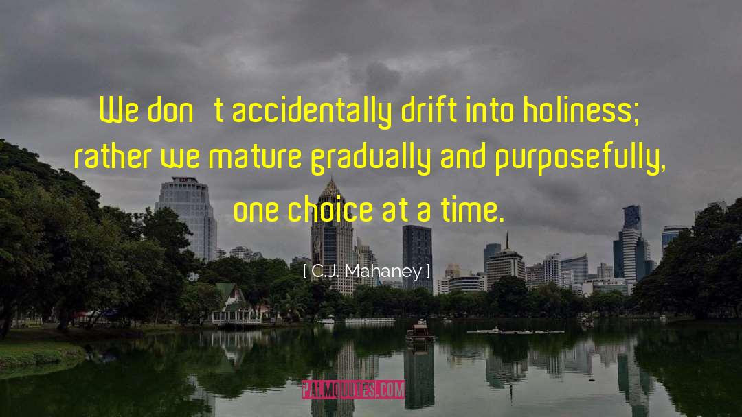 Individual Choice quotes by C.J. Mahaney