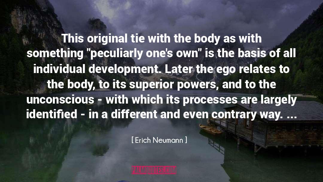 Individual Development quotes by Erich Neumann