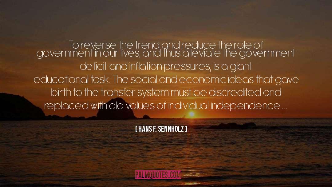 Individual Freedom quotes by Hans F. Sennholz