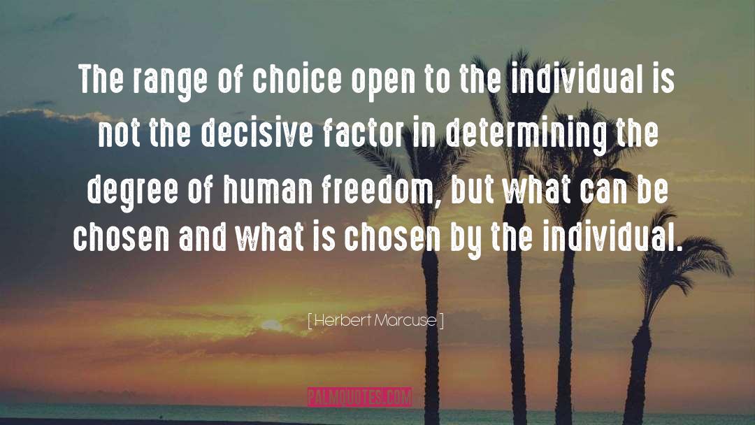 Individual Freedom quotes by Herbert Marcuse