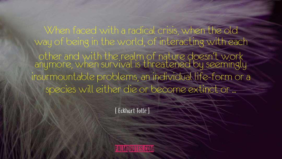 Individual Life quotes by Eckhart Tolle