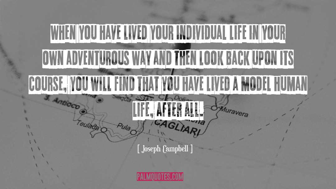 Individual Life quotes by Joseph Campbell