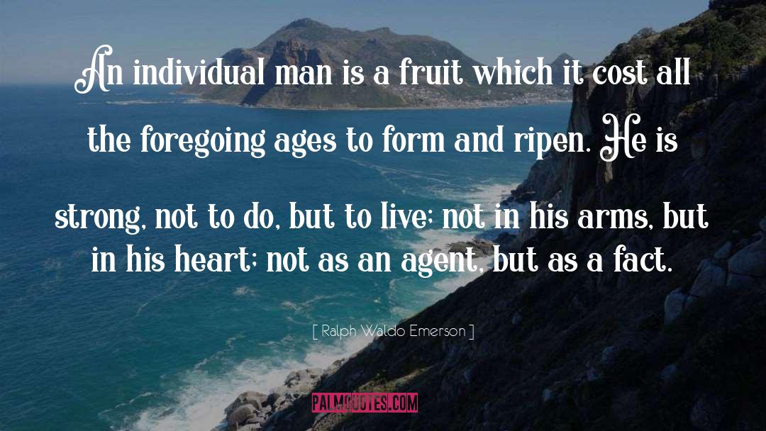 Individual Man quotes by Ralph Waldo Emerson