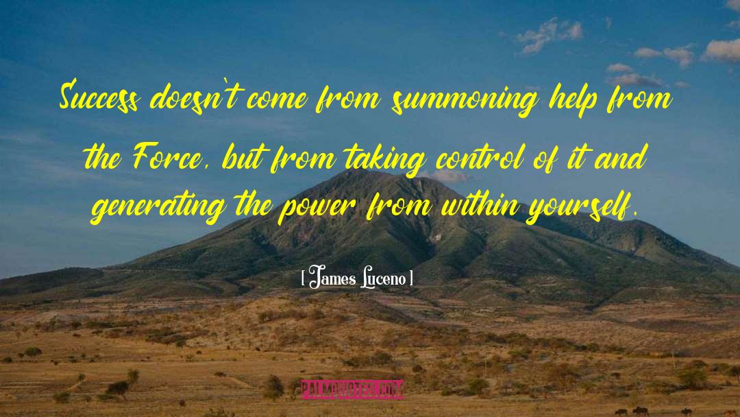 Individual Power quotes by James Luceno