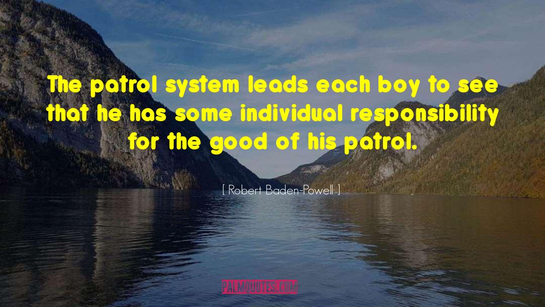 Individual Responsibility quotes by Robert Baden-Powell