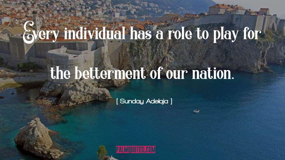 Individual Responsibility quotes by Sunday Adelaja