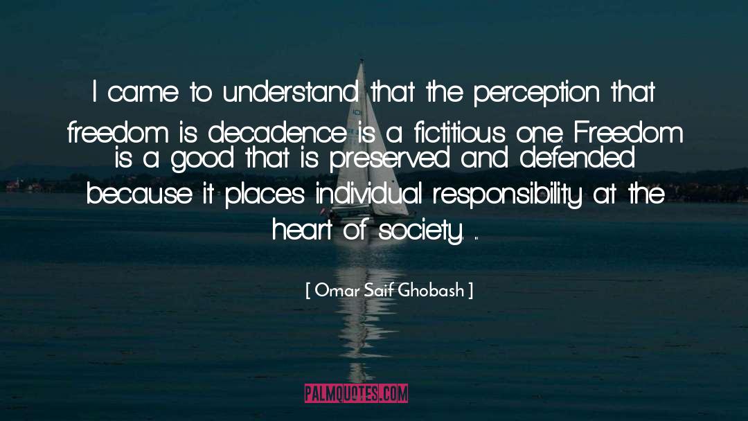 Individual Responsibility quotes by Omar Saif Ghobash