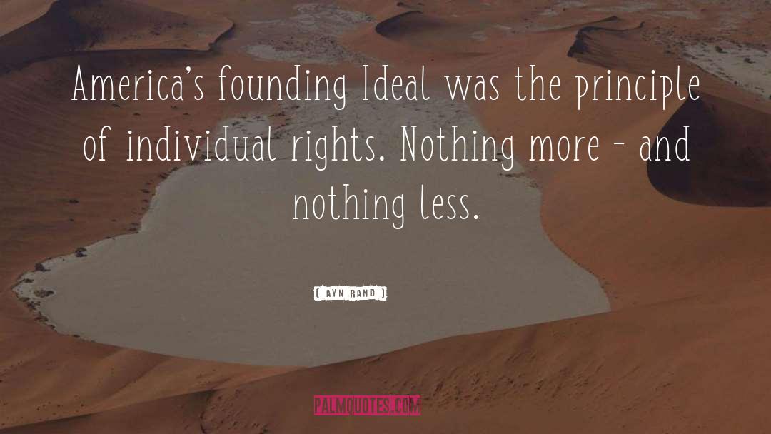 Individual Rights quotes by Ayn Rand