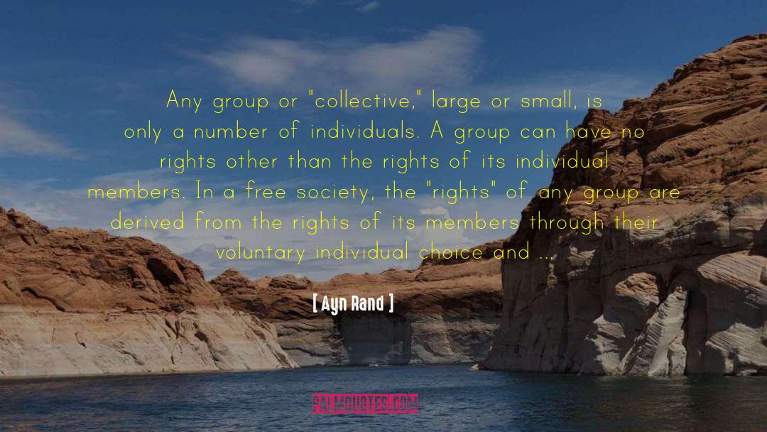 Individual Rights quotes by Ayn Rand