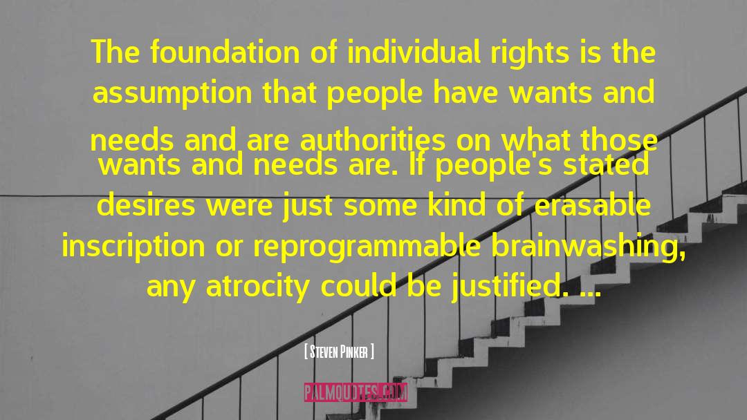 Individual Rights quotes by Steven Pinker