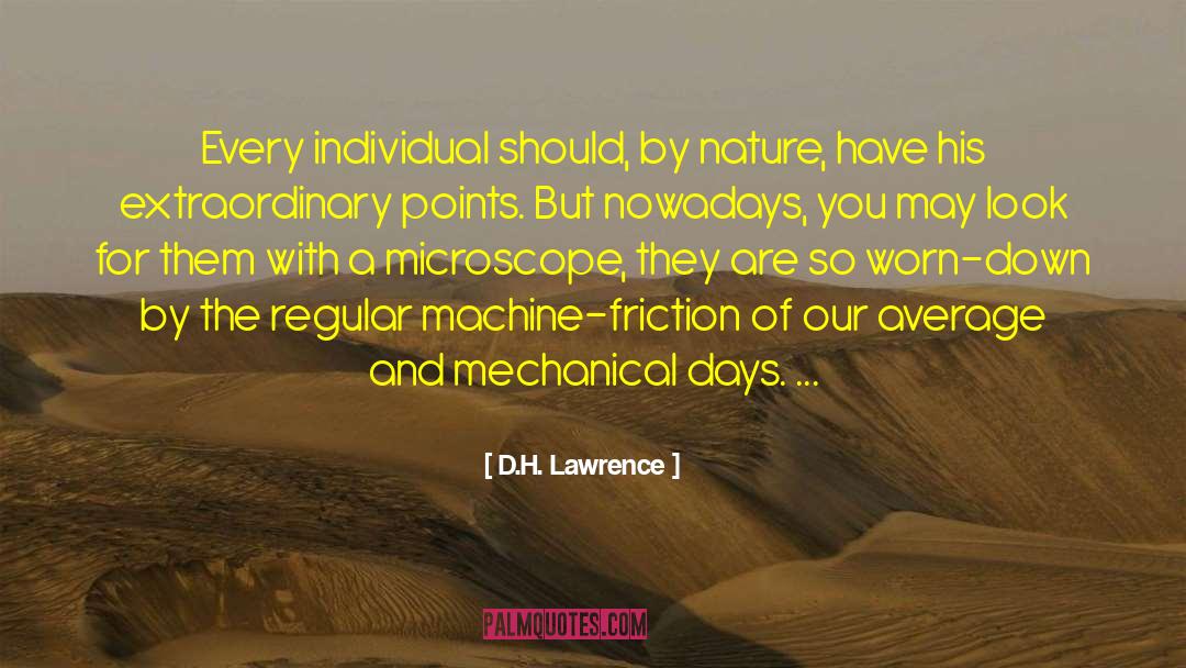 Individual Significance quotes by D.H. Lawrence
