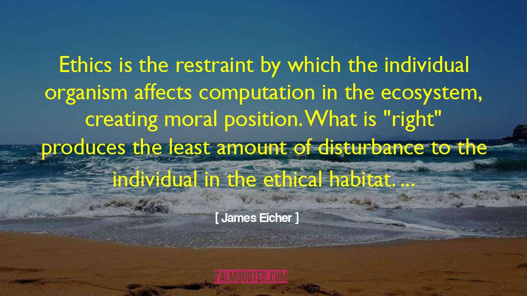 Individual Society quotes by James Eicher