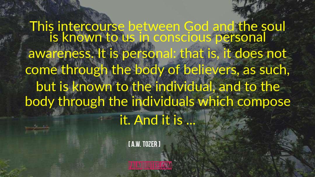 Individual Solitude quotes by A.W. Tozer