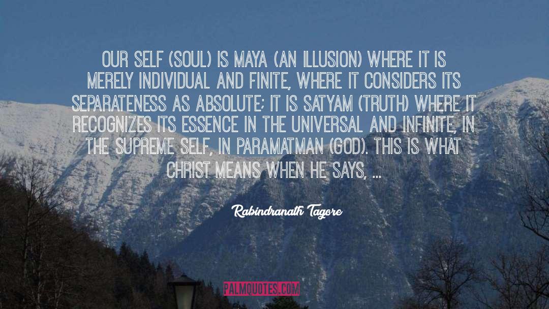 Individual Solitude quotes by Rabindranath Tagore