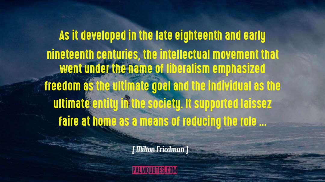Individual Solitude quotes by Milton Friedman