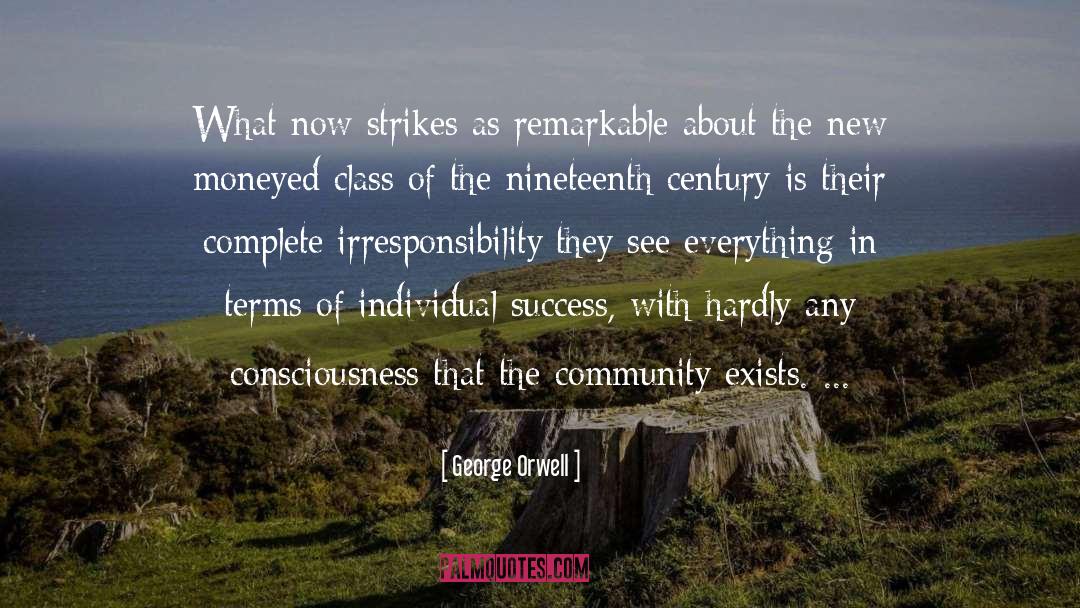 Individual Success quotes by George Orwell