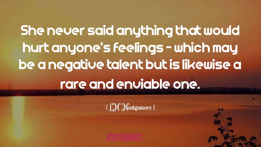 Individual Talent quotes by L.M. Montgomery