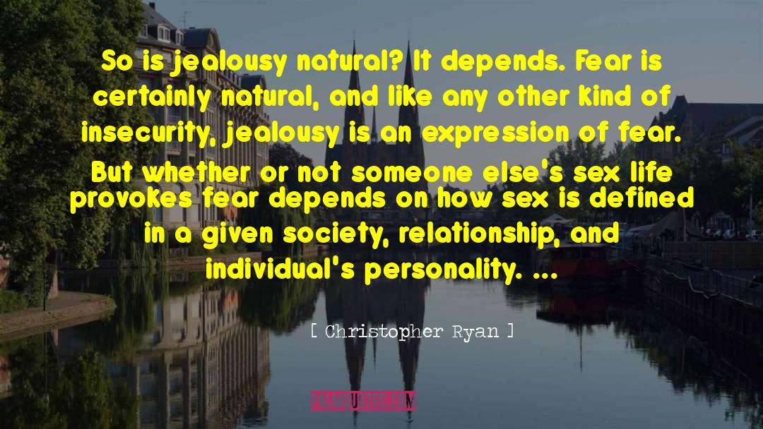 Individual Vs Society quotes by Christopher Ryan