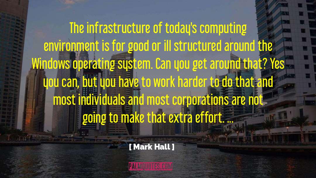 Individual Work quotes by Mark Hall