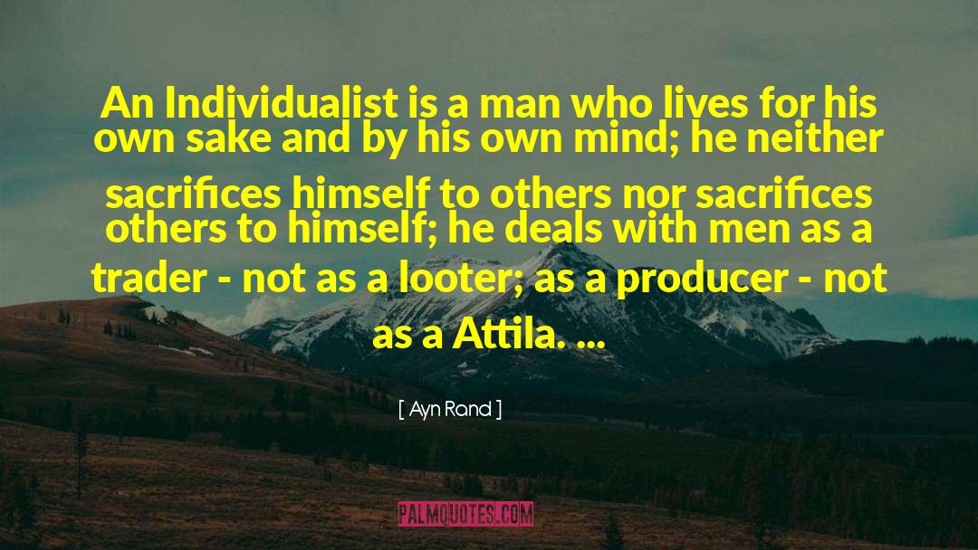 Individualist quotes by Ayn Rand