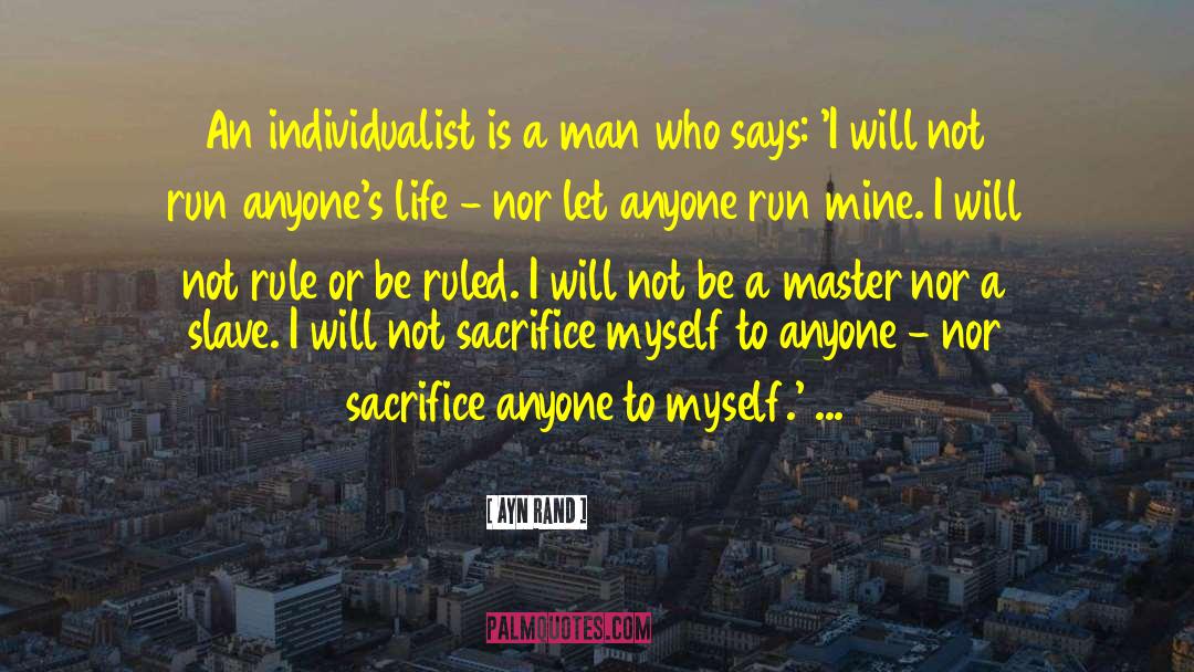 Individualist quotes by Ayn Rand