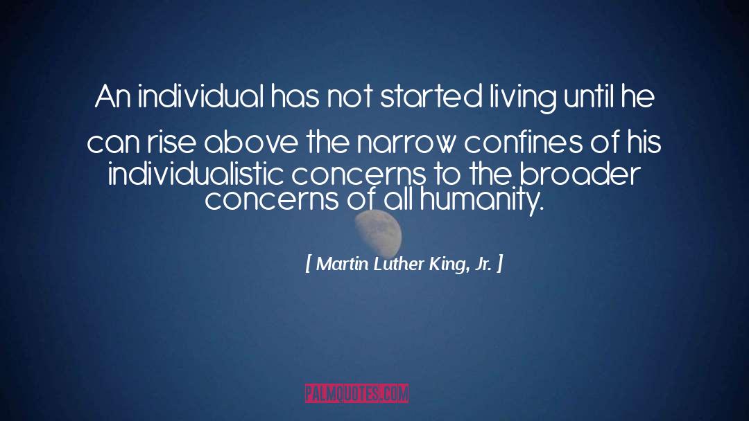 Individualistic quotes by Martin Luther King, Jr.