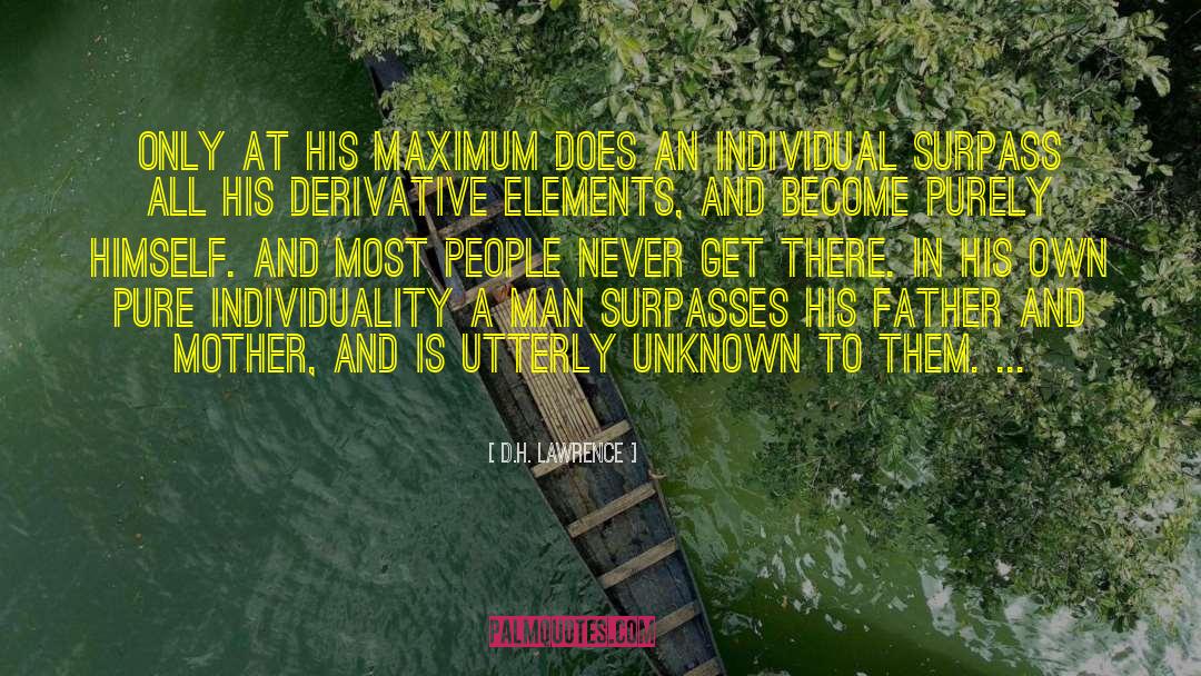 Individuality In Walden quotes by D.H. Lawrence