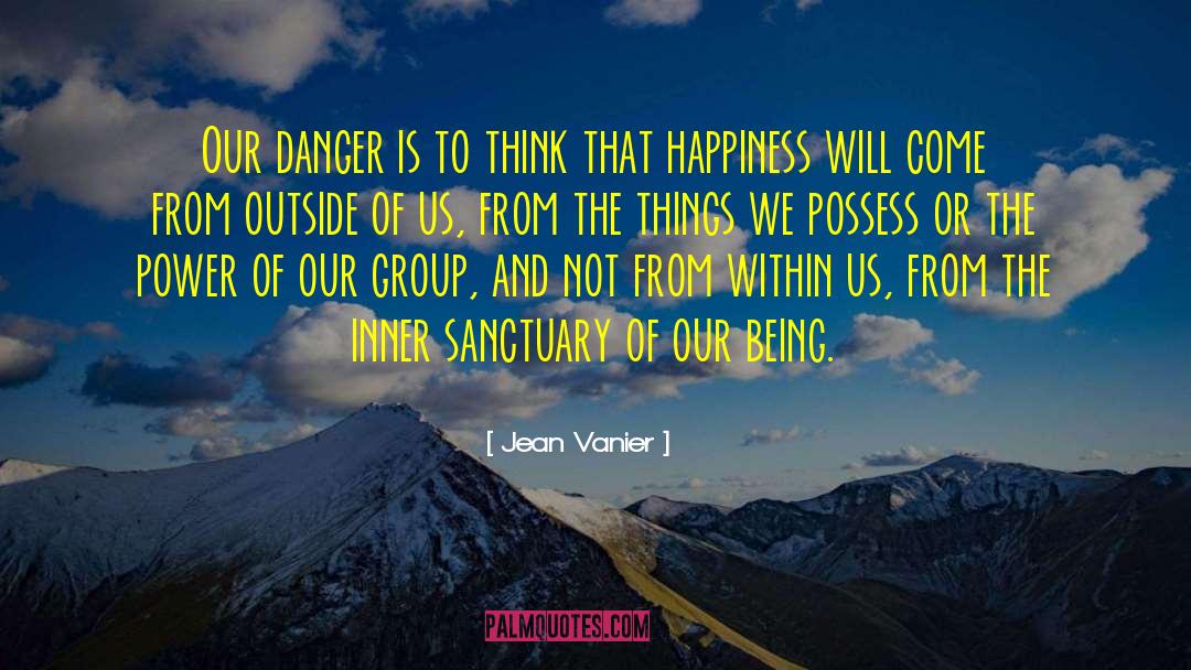 Individuality Inner Being quotes by Jean Vanier