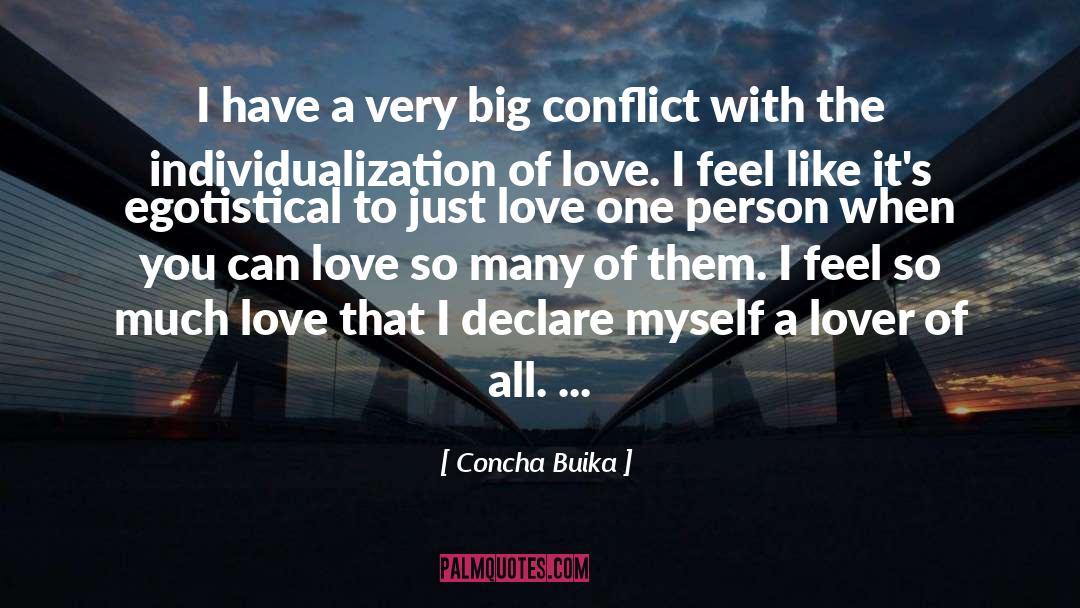 Individualization Strengthsfinder quotes by Concha Buika