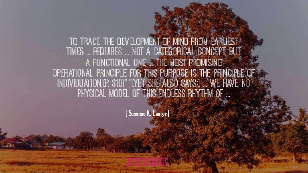 Individuation quotes by Susanne K. Langer