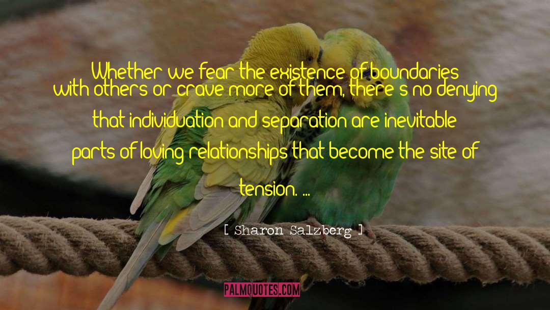 Individuation quotes by Sharon Salzberg