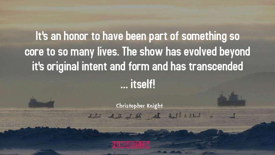 Indivisible Part quotes by Christopher Knight