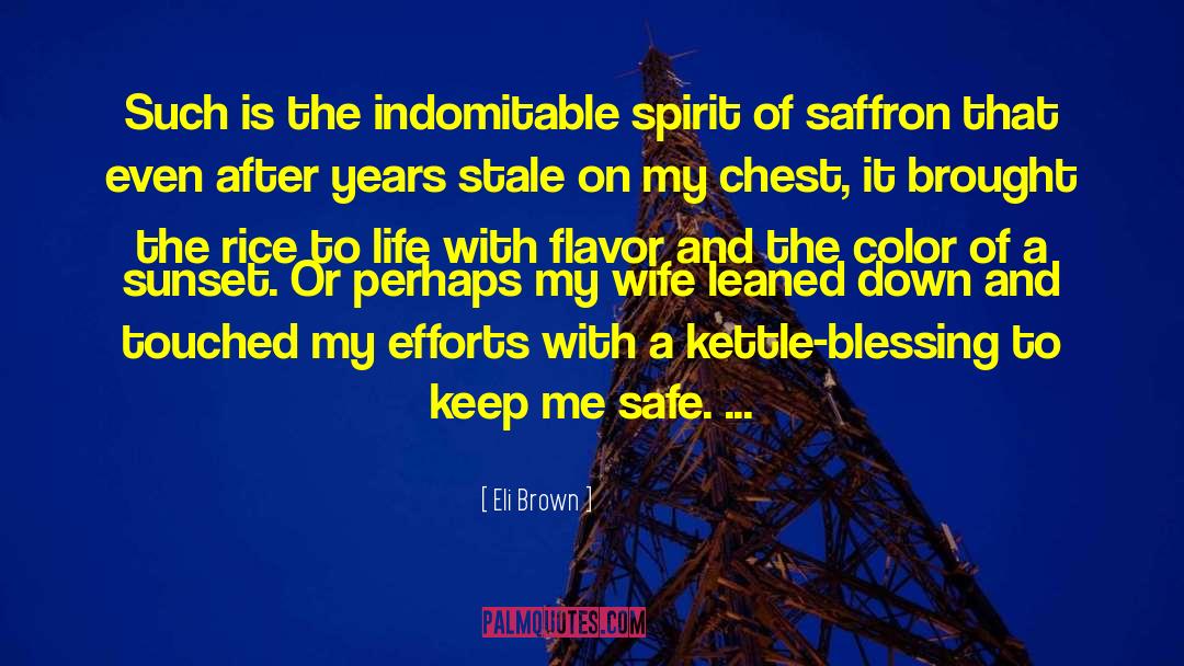 Indomitable Spirit quotes by Eli Brown