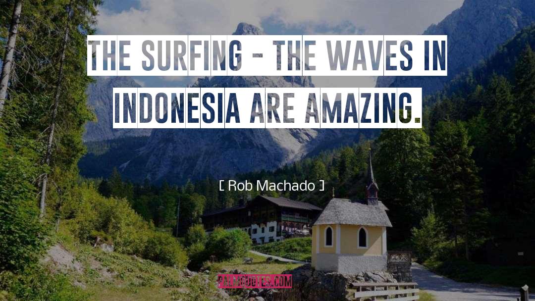 Indonesia quotes by Rob Machado