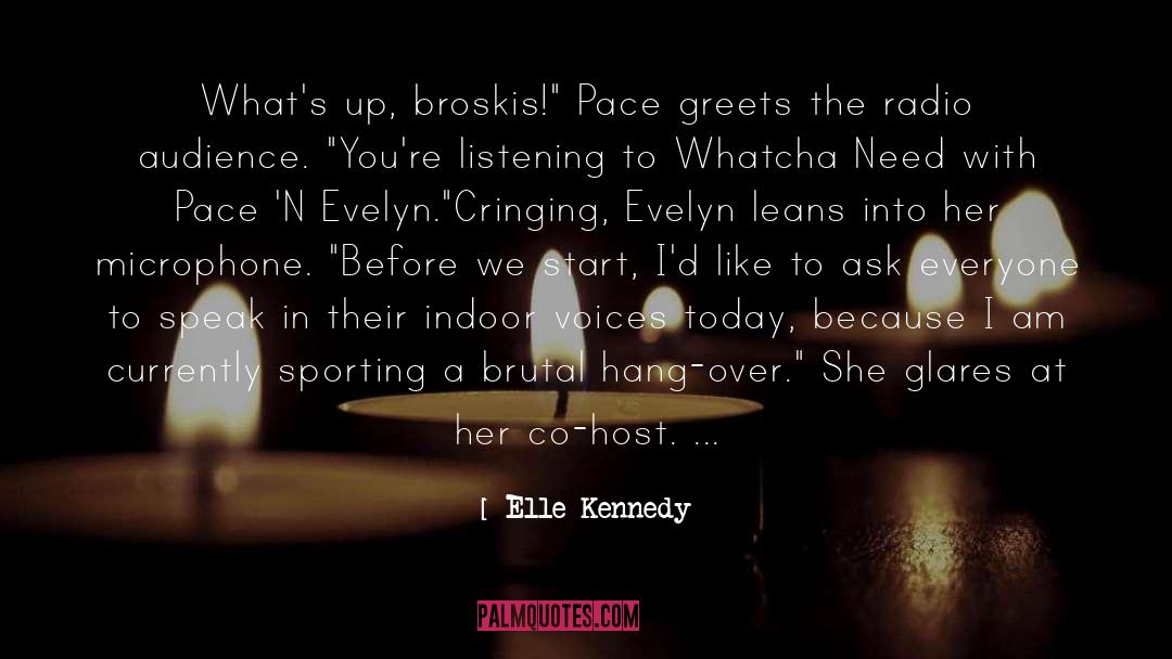 Indoor quotes by Elle Kennedy