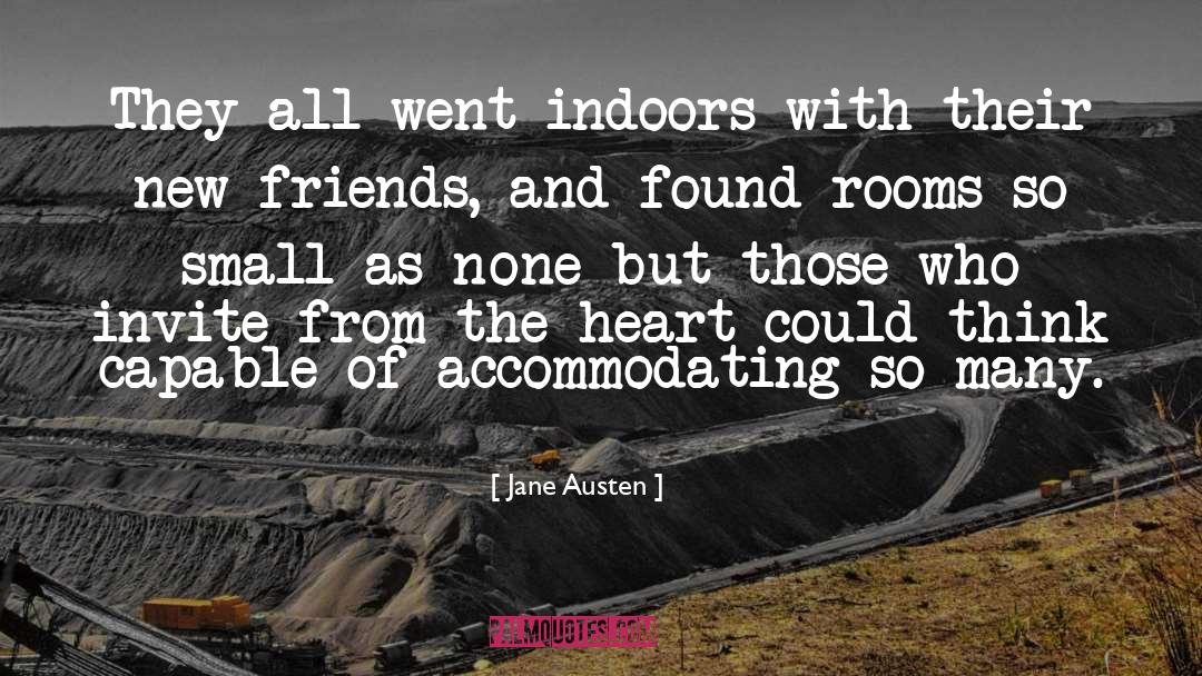 Indoors quotes by Jane Austen