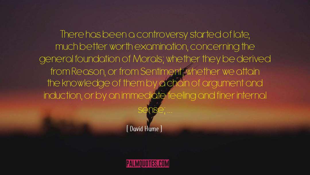 Induction quotes by David Hume
