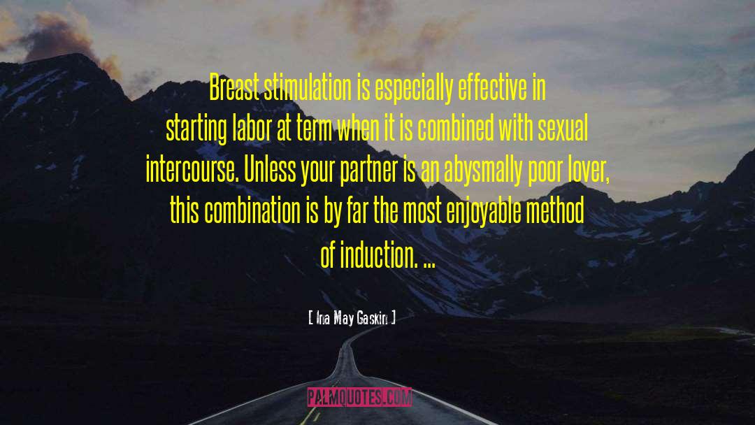 Induction quotes by Ina May Gaskin