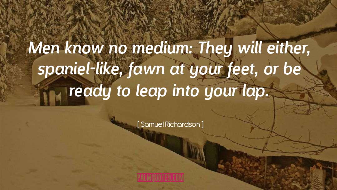 Inductive Leap quotes by Samuel Richardson