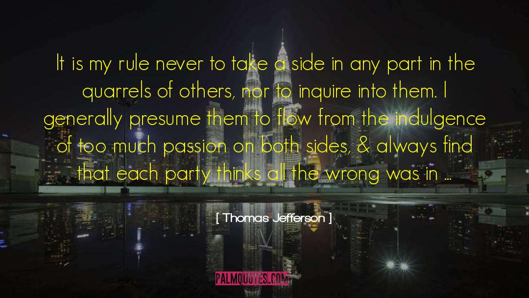 Indulgence quotes by Thomas Jefferson