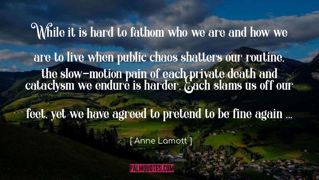 Indulgent quotes by Anne Lamott