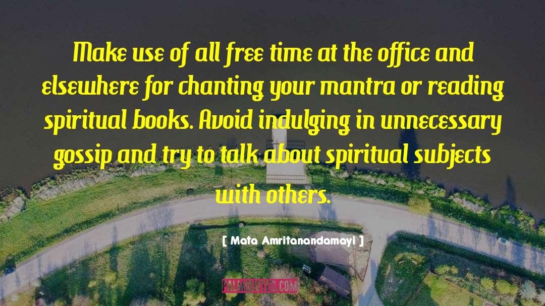 Indulging quotes by Mata Amritanandamayi