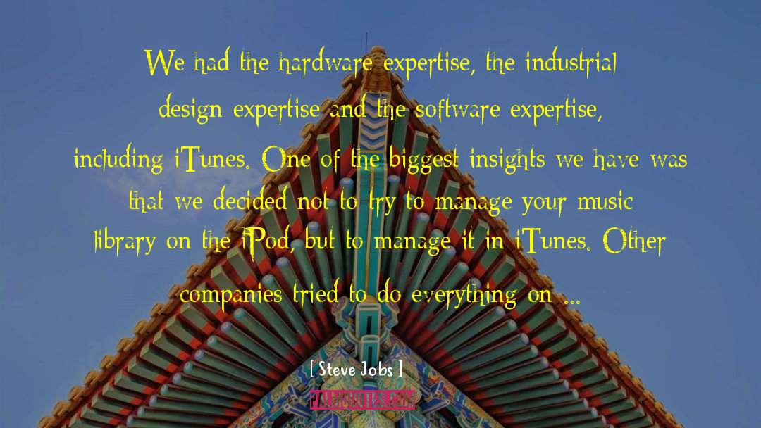 Industrial Design quotes by Steve Jobs