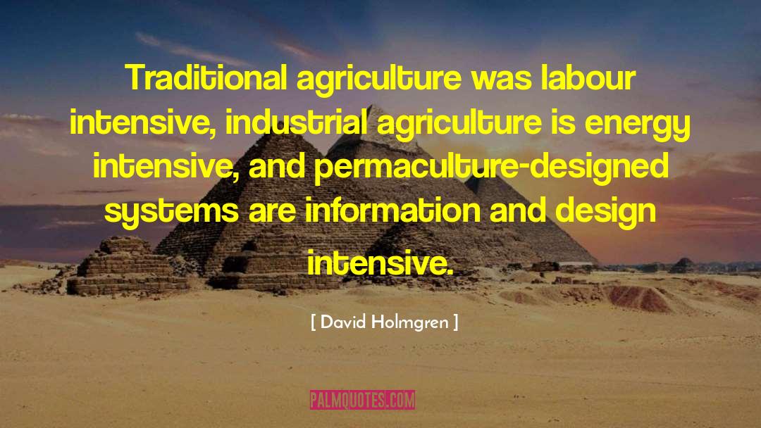 Industrial Farming quotes by David Holmgren