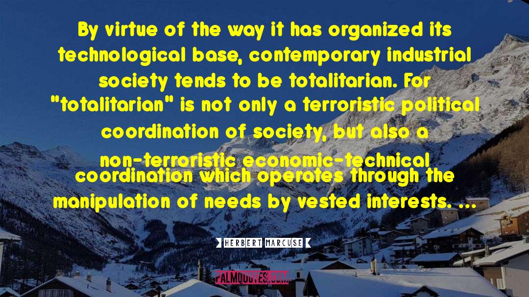 Industrial Society quotes by Herbert Marcuse