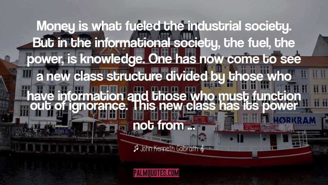 Industrial Society quotes by John Kenneth Galbraith